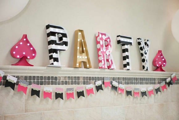 Kate Spade Party Decorations | Catchmyparty.com