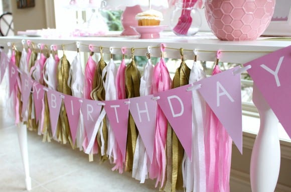 Ballerina Party Ideas + Free Printables | CatchMyParty.com