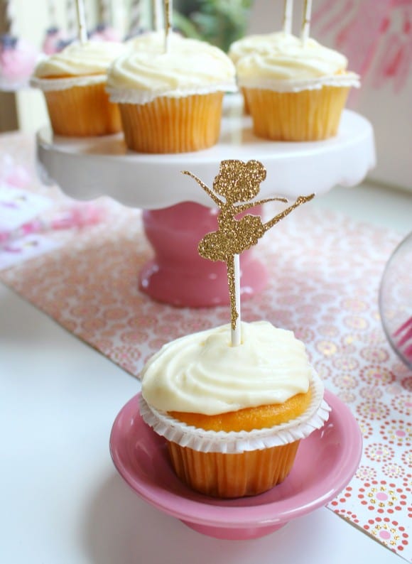 Ballerina Party Ideas + Free Printables | CatchMyParty.com