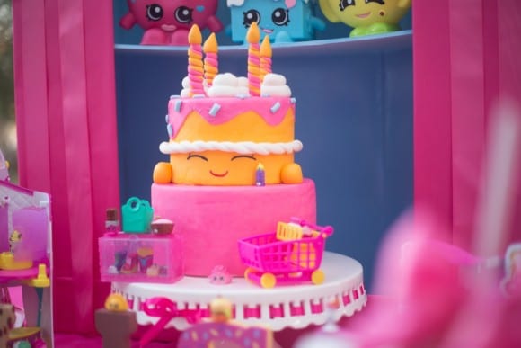 Incredible Shopkins Birthday Cake | CatchMyParty.com