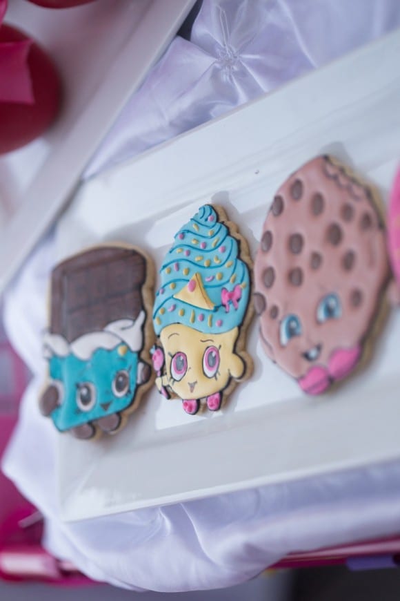 Incredible Shopkins Birthday Cookies | CatchMyParty.com