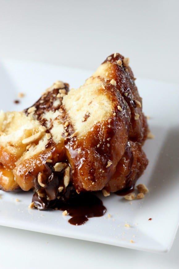 Snickers Bar Monkey Bread | CatchMyParty.com