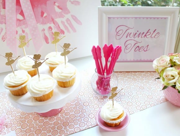 Ballerina Party Ideas + Free Printables | CatchMyParty.com