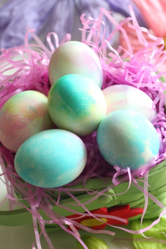 Tie Dye Easter Eggs | CatchMyParty.com