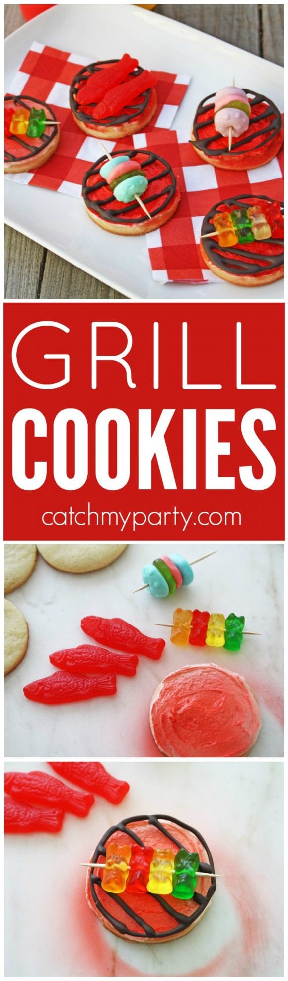 Grill cookies | Catchmyparty.com