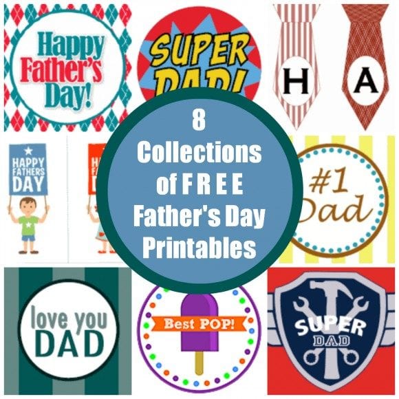 Free Father's Day Printables | CatchMyParty.com