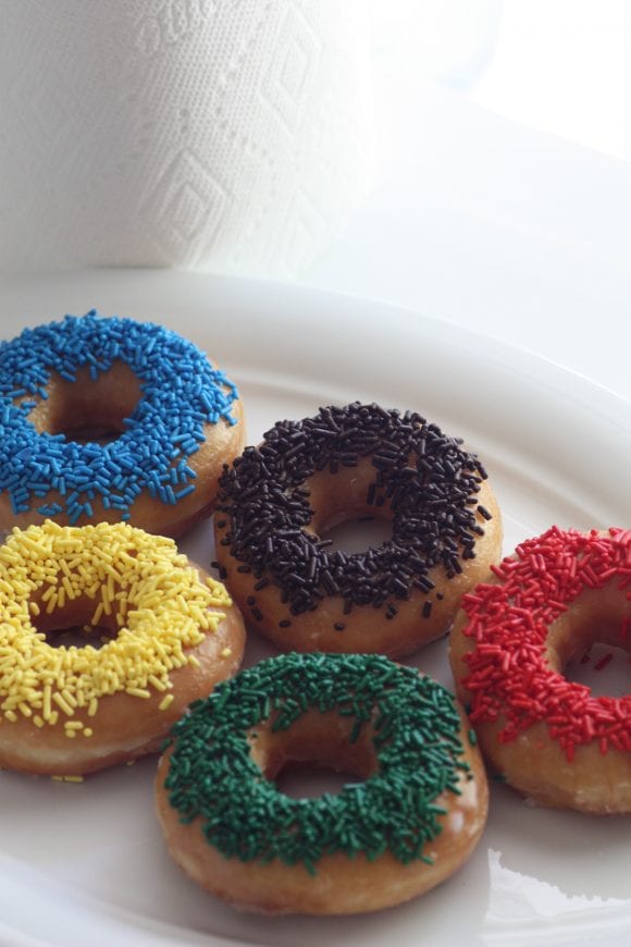 Olympic Games Donuts | CatchMyParty.com