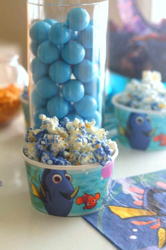 Finding Dory popcorn | CatchMyParty.com