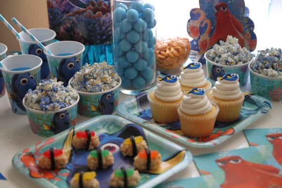 Finding Dory Dessert Table | CatchMyParty.com