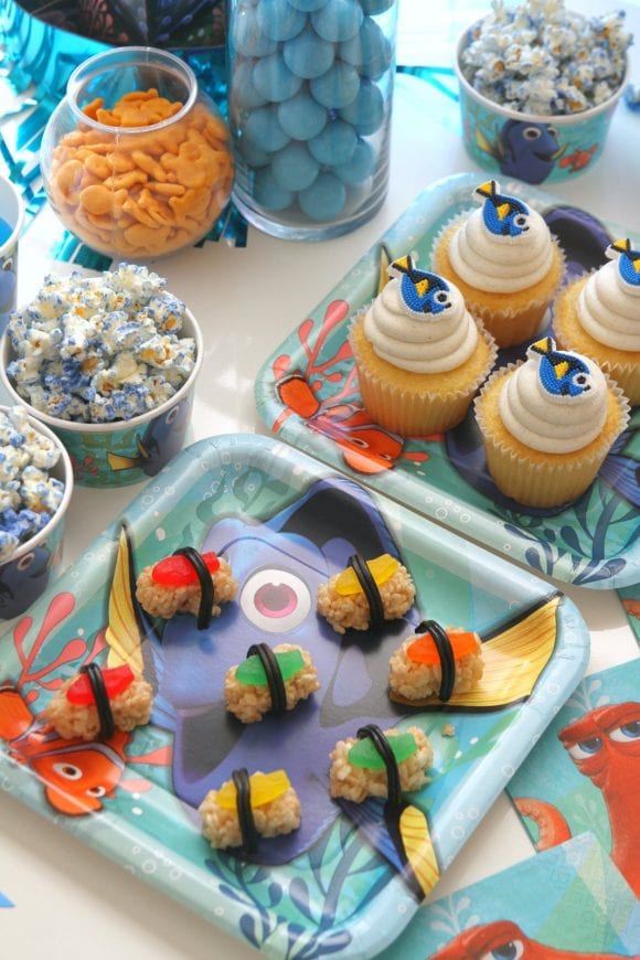 Finding Dory Dessert Table | CatchMyParty.com