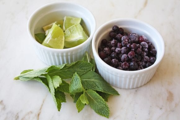 Blueberry Mojito Ingredients | CatchMyParty.com