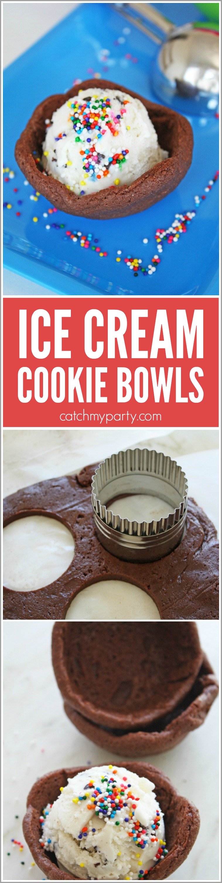 Ice Cream Cookie Bowls The Catch My Party Blog The