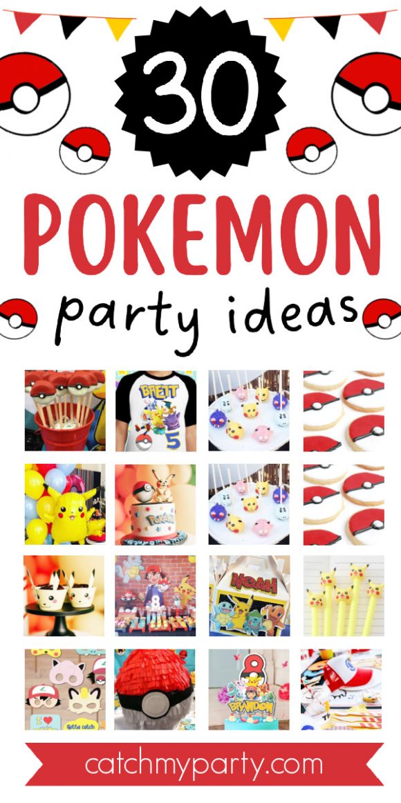 30 Must-See Pokemon Party Ideas