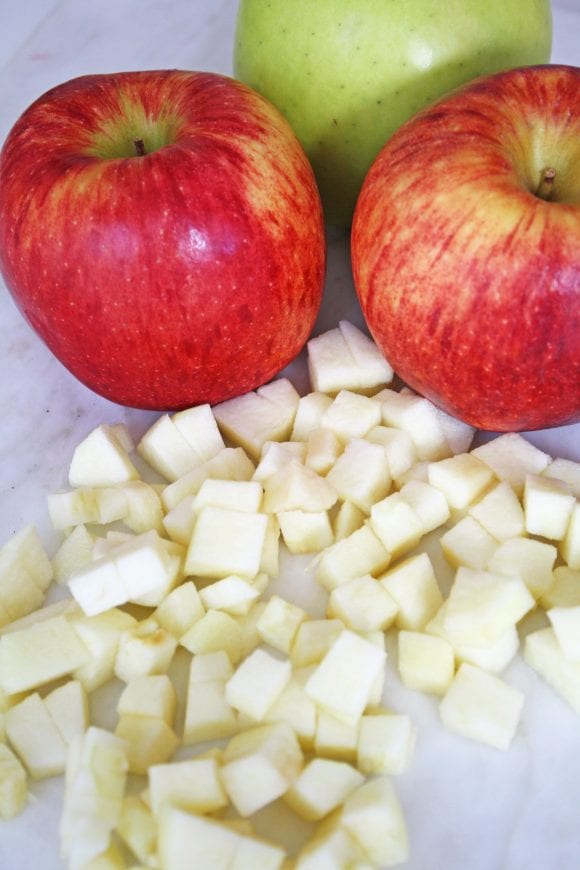 Ingredients for Stuffed Baked Apples With Cranberries | CatchMyParty.com