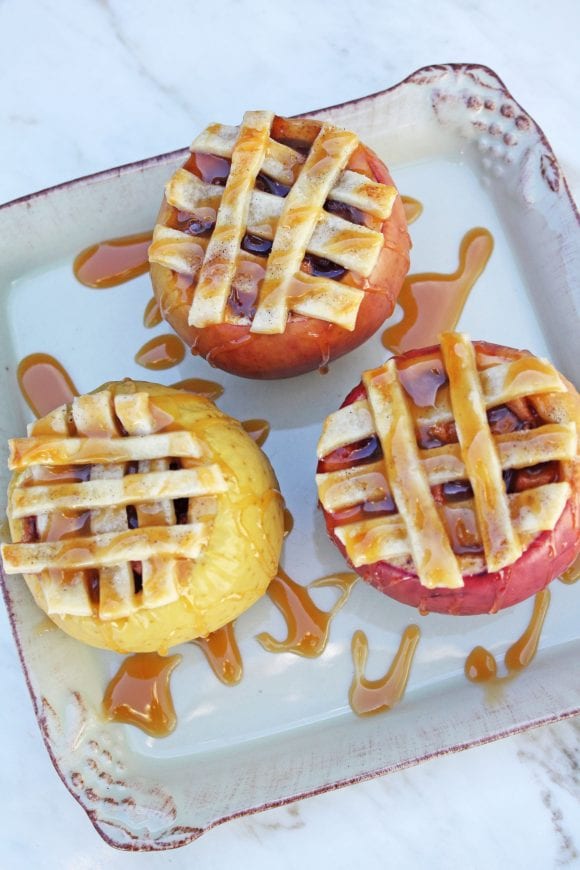 Yummylicious Baked Apple Dessert | CatchMyparty.com