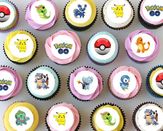 Pokemon cupcakes | CatchMyParty.com