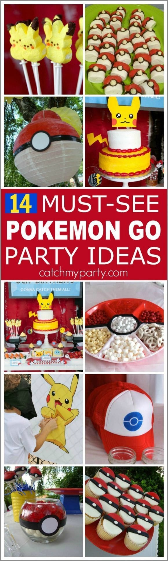 14 Must-See Pokemon Go Party Ideas | CatchMyParty.com