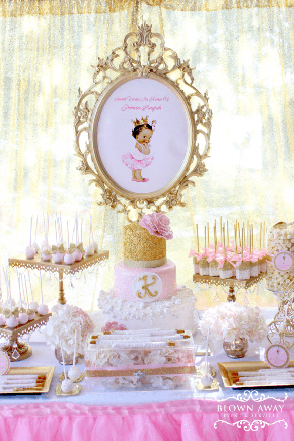 Princess Kaylahs Baby Shower | CatchMyParty.com