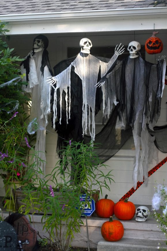 Scary Reaper Halloween Decorations | CatchMyParty.com