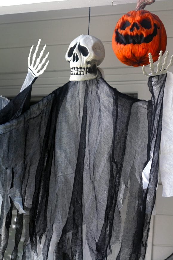 Scary Reaper Halloween Decorations | CatchMyParty.com