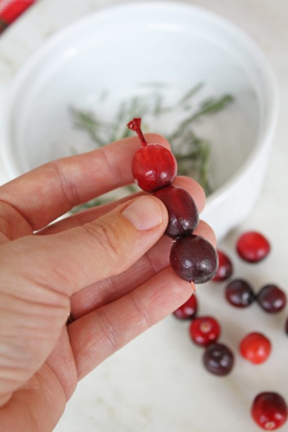 Cranberries on the pick | CatchMyParty.com