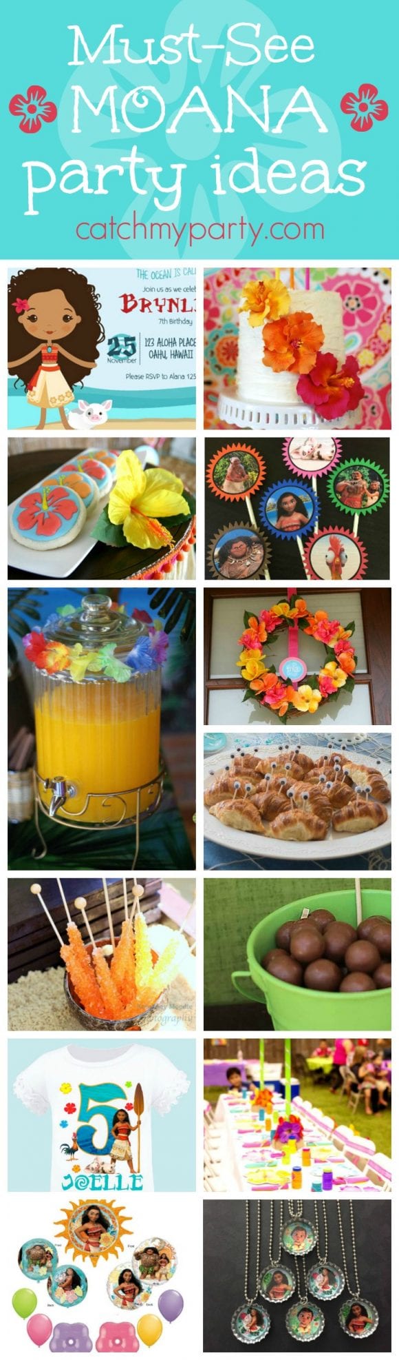 Must-see Moana party ideas | CatchMyParty.com