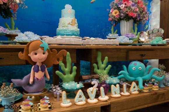 Mermaid Birthday Party | CatchMyParty.com