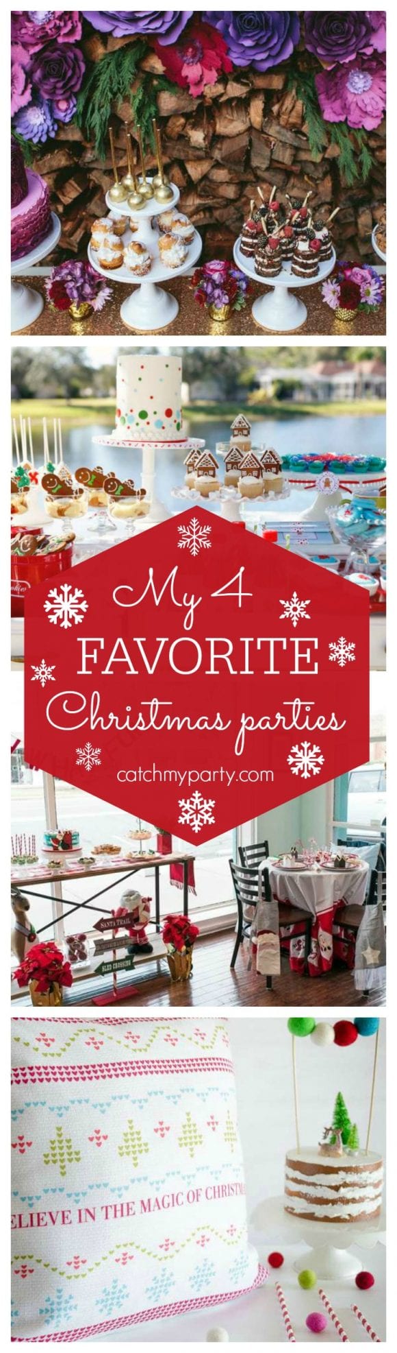 My Favorite Christmas Parties | CatchMyParty.com