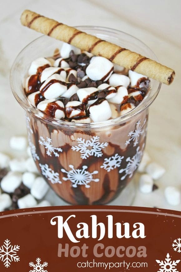 Kahlua Hot Cocoa Recipe | CatchMyParty.com