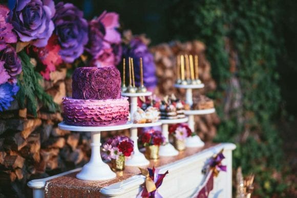 Winter Floral Wonderland Holiday Party | CatchMyParty.com