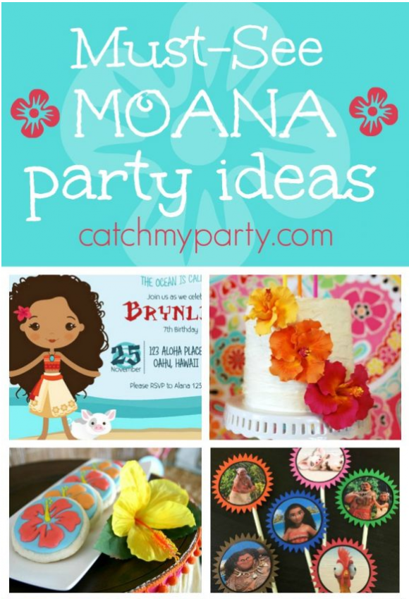 Must-See Moana Party Ideas | CatchMyParty.com