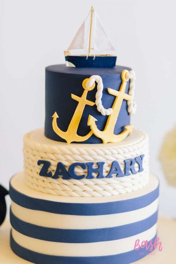 Nautical Cake | CatchMyParty.com