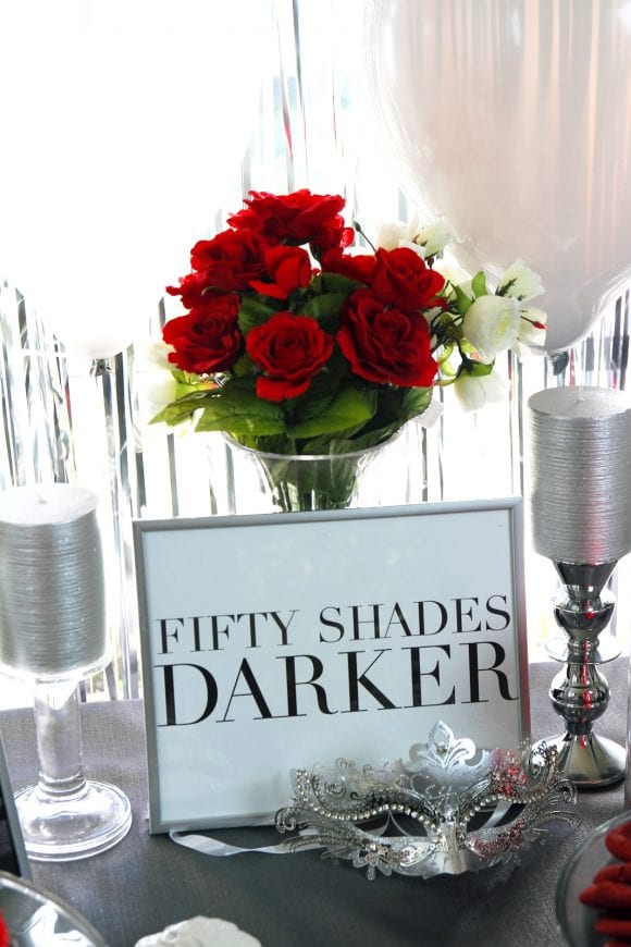 Fifty Shades Darker Cocktail Party Ideas | CatchMyParty.com