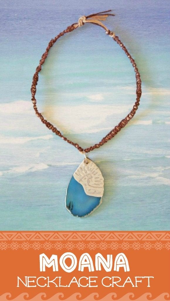 Moana Necklace Craft | CatchMyParty.com