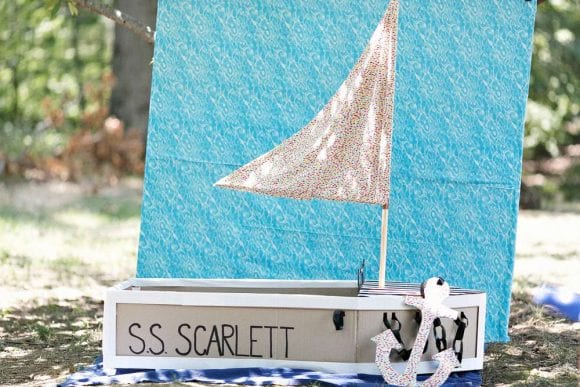 Nautical Photo Booth | CatchMyParty.com