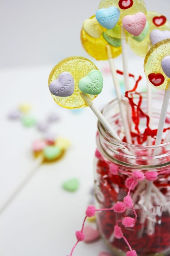 SweeTARTS Lollipop Recipe | CatchMyParty.com