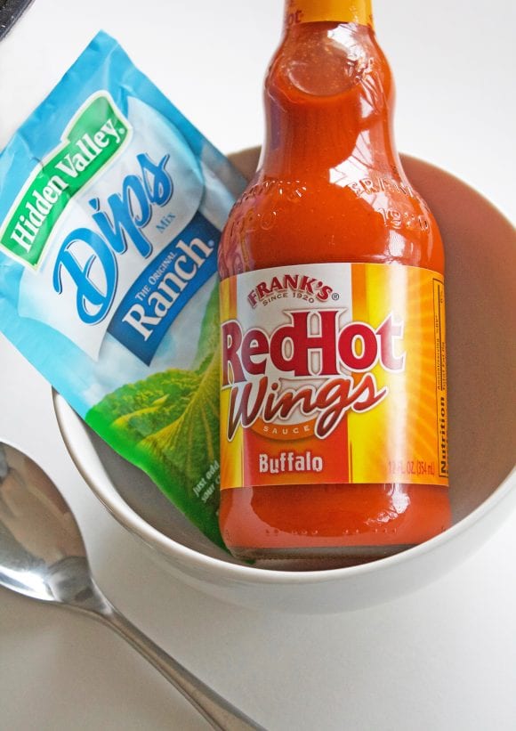 Buffalo Sauce and Ranch Mix for Ingredients | CatchMyParty.com