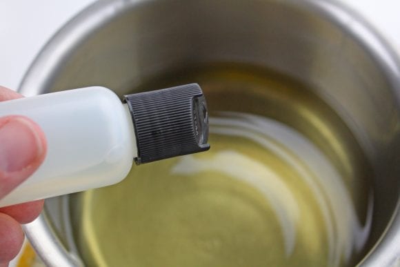 Vanilla Scent Added To Melted Wax | CatchMyParty.com