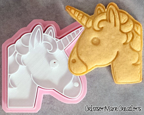 Unicorn Cookie Cutter | CatchMyParty.com