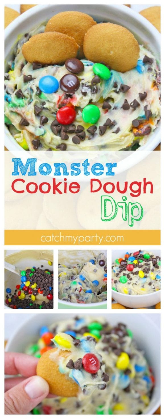 Monster Cookie Dip Recipe | CatchMyParty.com