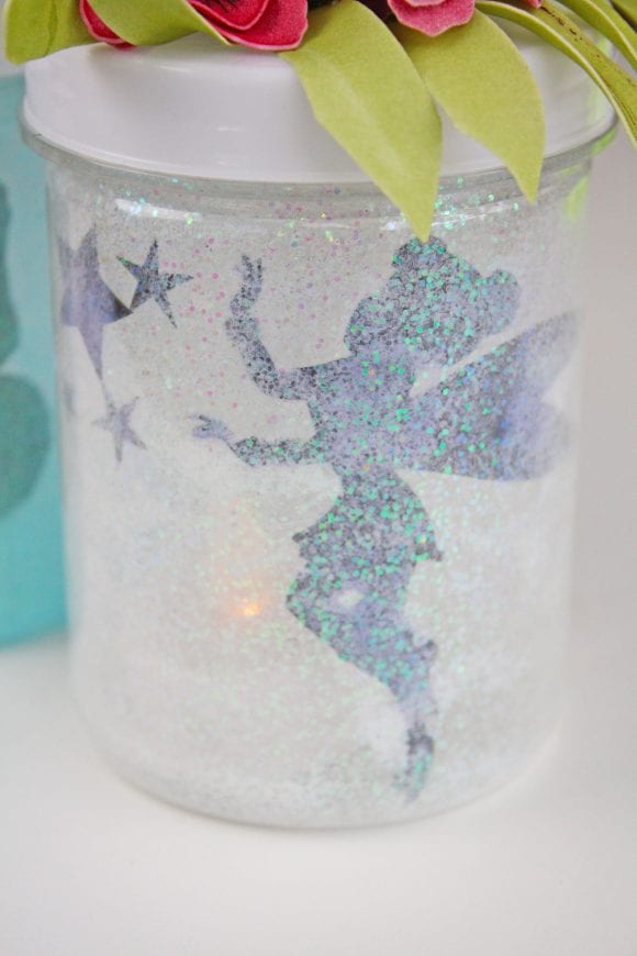 Lighted the Jar with Battery Operated Candles | CatchMyParty.com