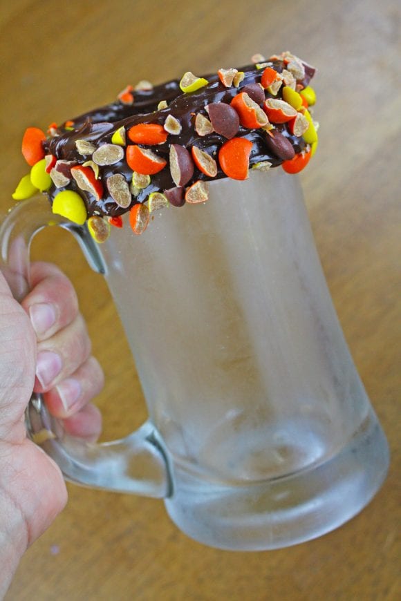 Hot Fudge Rolled Over the Glass Rim | CatchMyParty.com