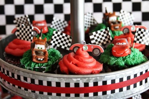 Cars Cupcakes | CatchMyParty.com