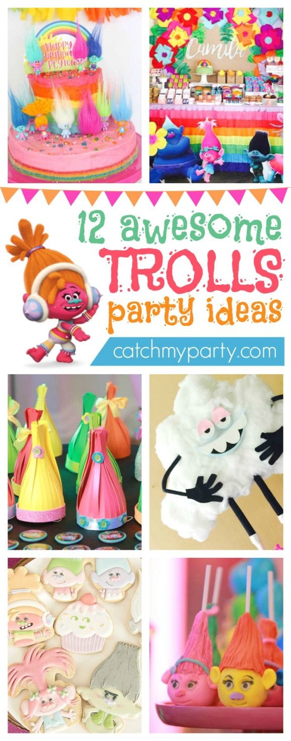 12 aweosme Trolls Party Ideas | CatchMyParty.com