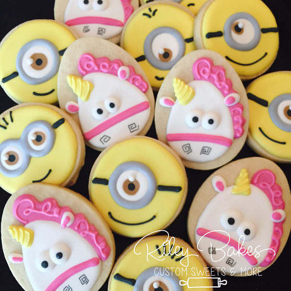 Minion Cookies | CatchMyParty.com