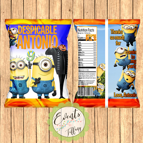 Minions Party Favor | CatchMyParty.com
