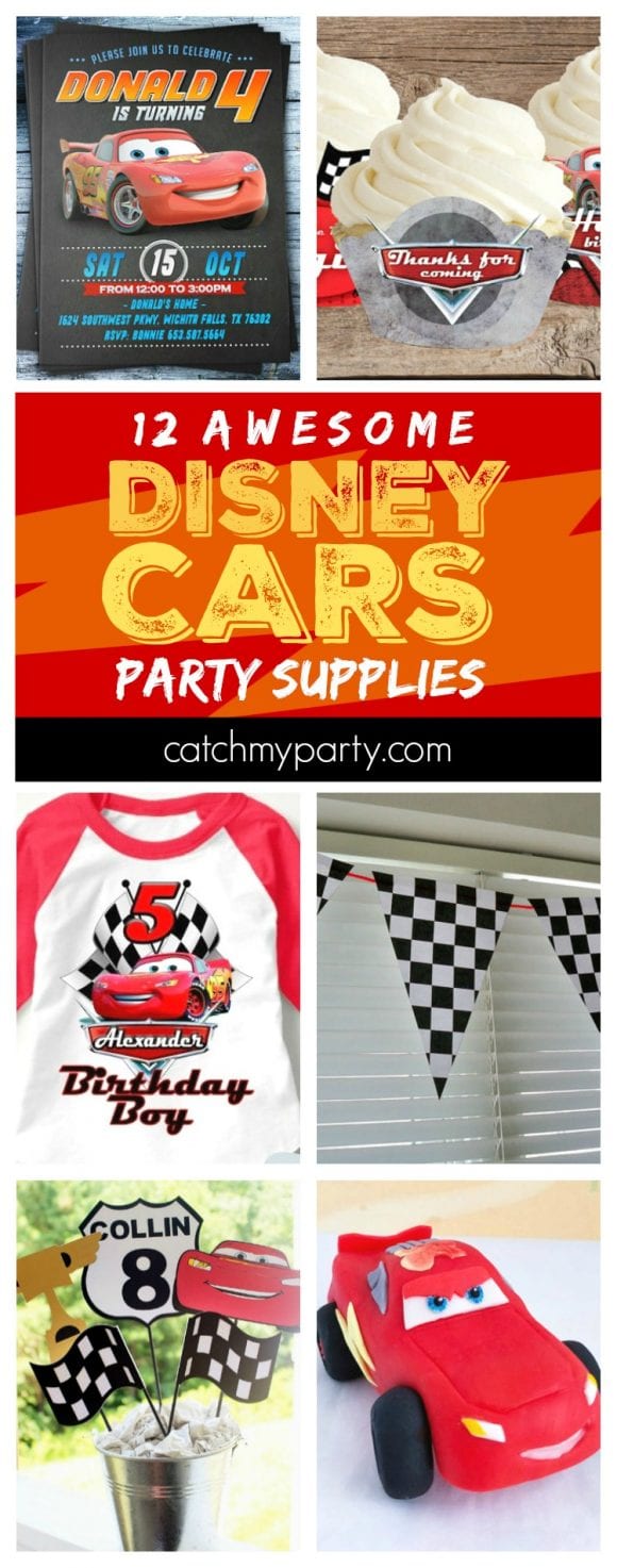 Disney Cars Party Supplies | CatchMyparty.com