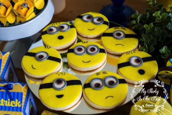 Minions Cookies | CatchMyParty.com