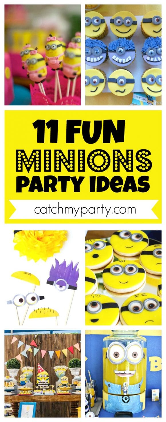 11 fun Minions party ideas I CatchMyParty.com