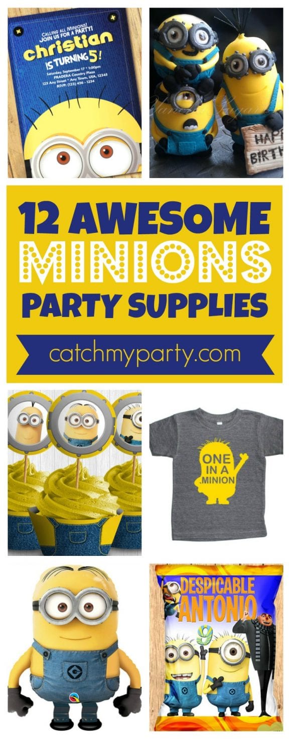 Minions Party Supplies | CatchMyparty.com